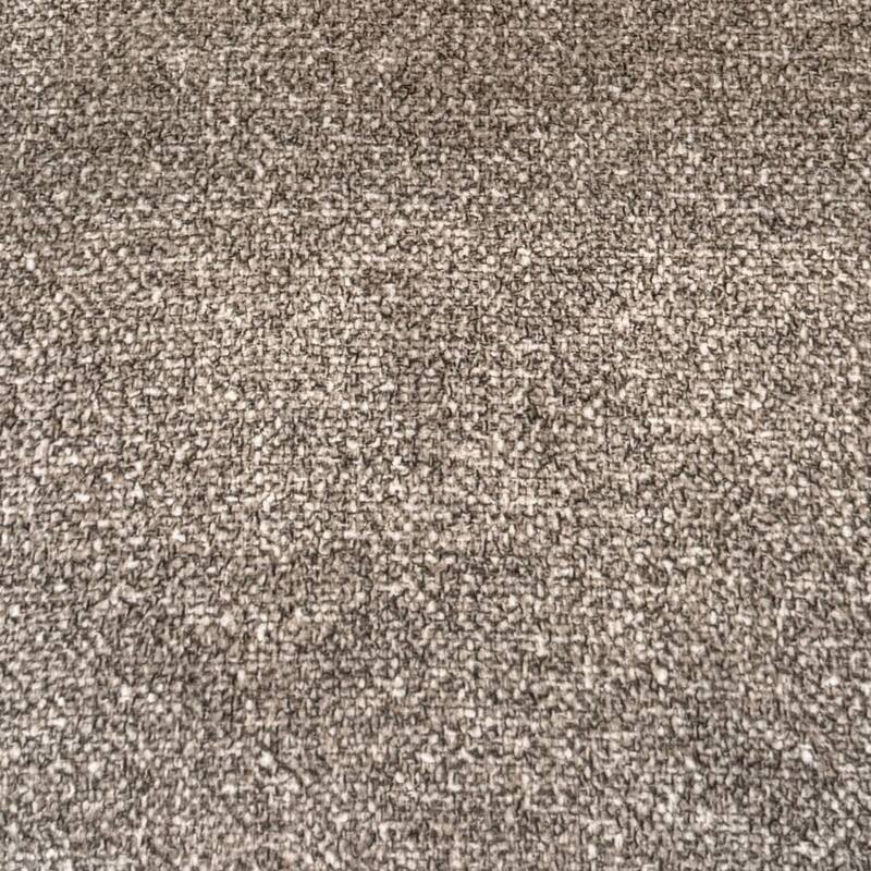 Modern Fabric and Metal Dining Chair, Set of 2