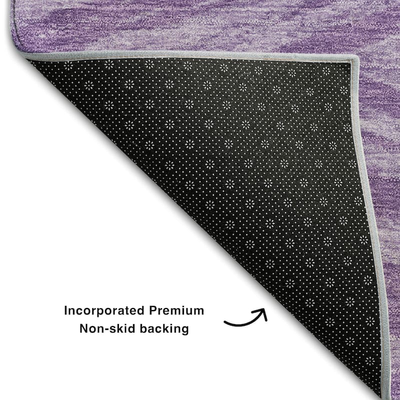Premium Washable Super Soft Modern Chevron Mayfield Rug
