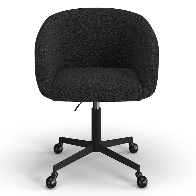 Sylvan Boucle Swivel Rolling Task Chair
