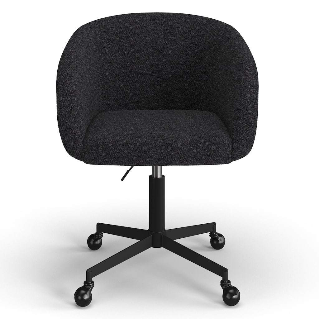 Sylvan Boucle Swivel Rolling Task Chair