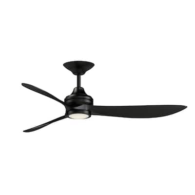 Aviara 60 inch Indoor/Outdoor Ceiling Fan with LED CCT Select Light Kit