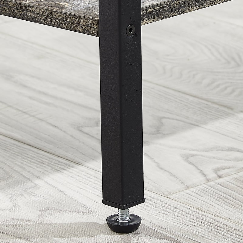 Taomika 2-Pack Nightstand Set with Charging Station 2-Drawer Bedside Table with AC Outlets & USB Ports for Bedroom Living Room