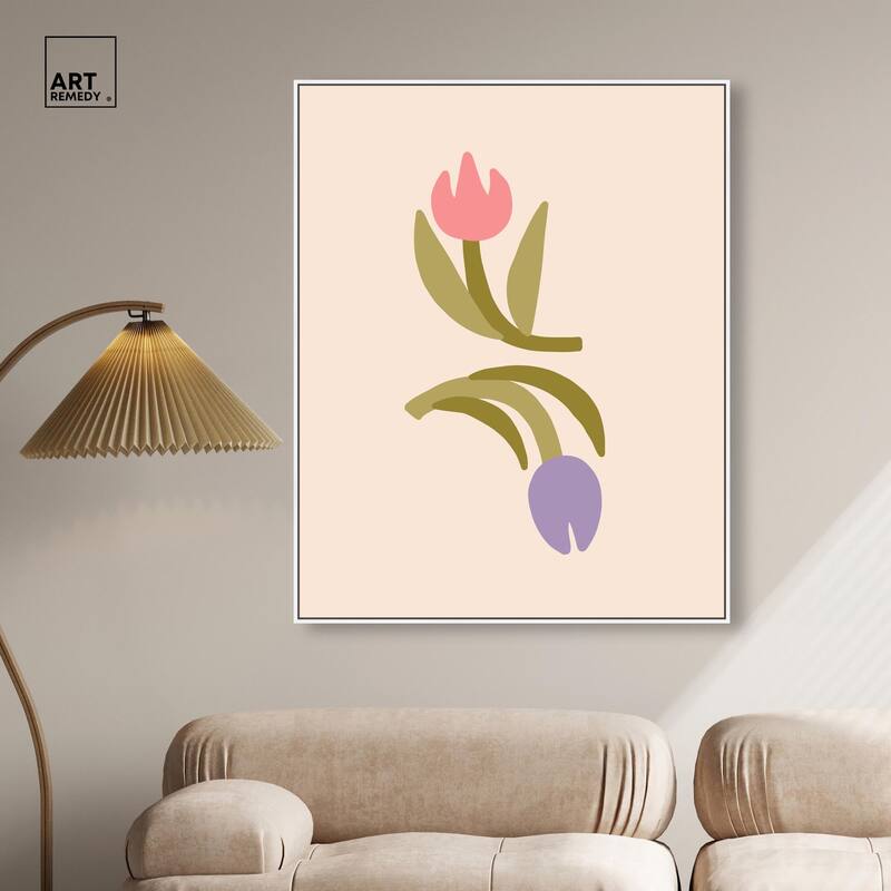 Tulips for my Twenties Canvas by Art Remedy