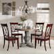 Option Berry Red Chairs