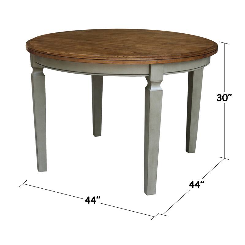 44 x 44 in. Round Top Dining Table
