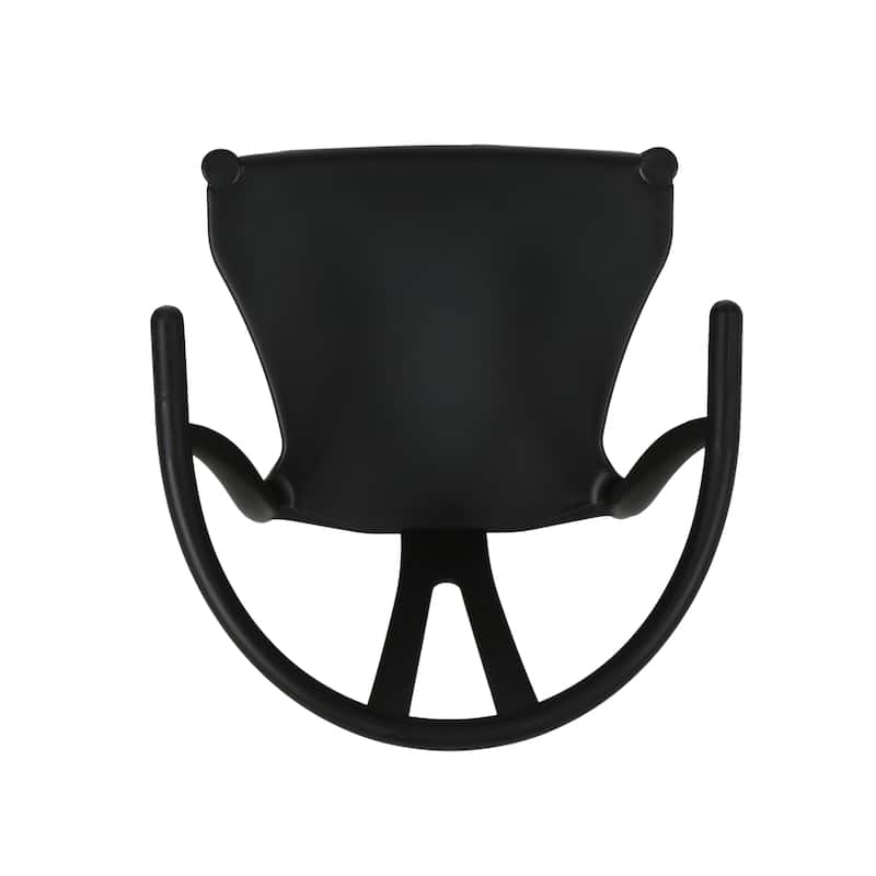 Modern Outdoor Set of 2 Dining Chairs with Crossback Design Wooden Legs, for Dining Room Living Room Balcony and Patio