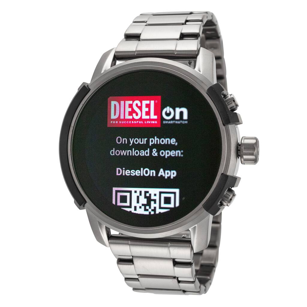 Diesel Men's Griffed 45.5mm Quartz Smartwatch - N/A