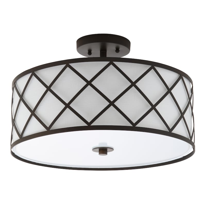 Link Metal LED Flush Mount, by JONATHAN Y
