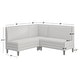 preview thumbnail 17 of 18, Lifestorey Phillips 3-Piece Upholstered Banquette Set