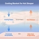 preview thumbnail 15 of 45, Lightweight Cooling Lyocell White Down Blanket, Tencel Comforter for Summer