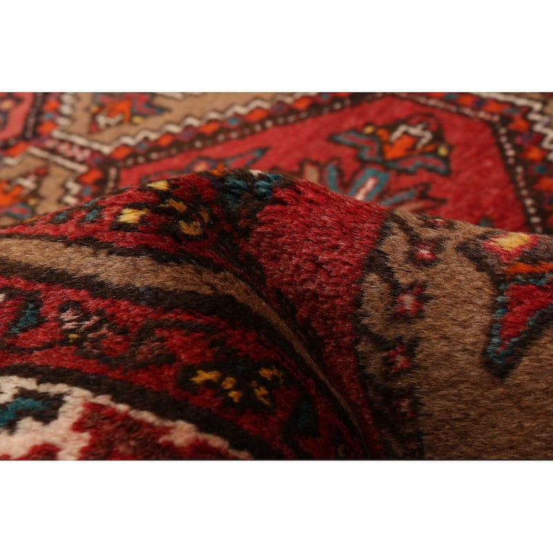 ECARPETGALLERY Hand-knotted Konya Anatolian Red Wool Rug - 3'7 x 13'8