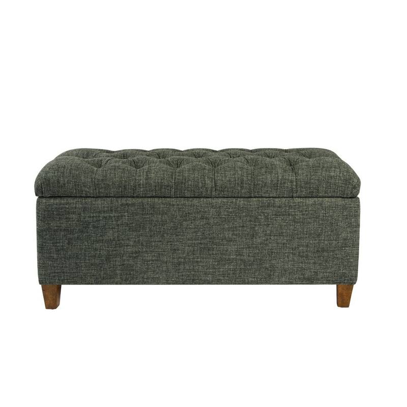 Porch & Den Charenton Tufted Storage Bench