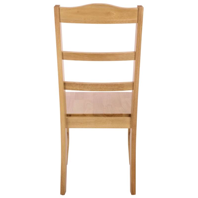 SAFAVIEH HOME Svetlana Ladder Back Side Chair - 18"W x 21"D x 40"H