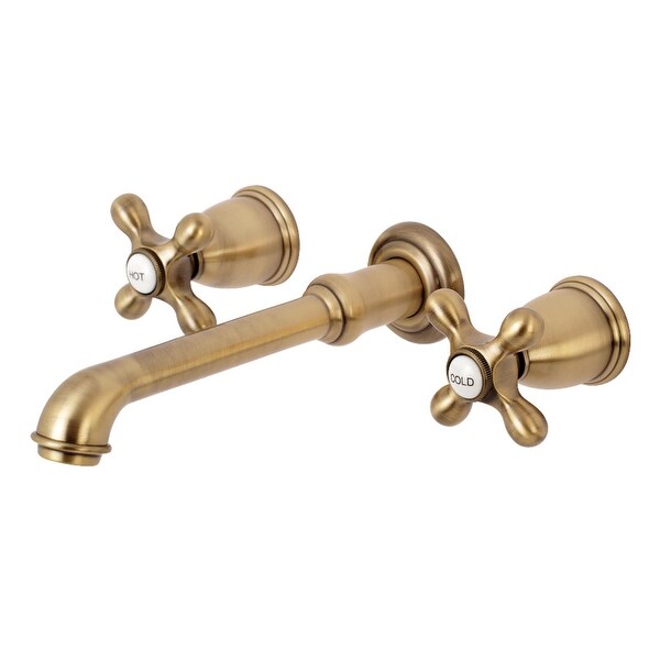 Kingston Brass KS702.AX English Country Wall Mounted Tub Filler