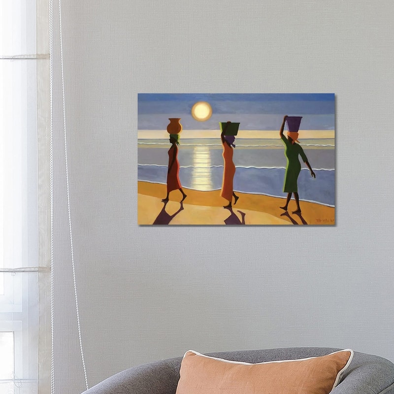 iCanvas "By The Beach" by Tilly Willis Canvas Print - 18x26x1.5