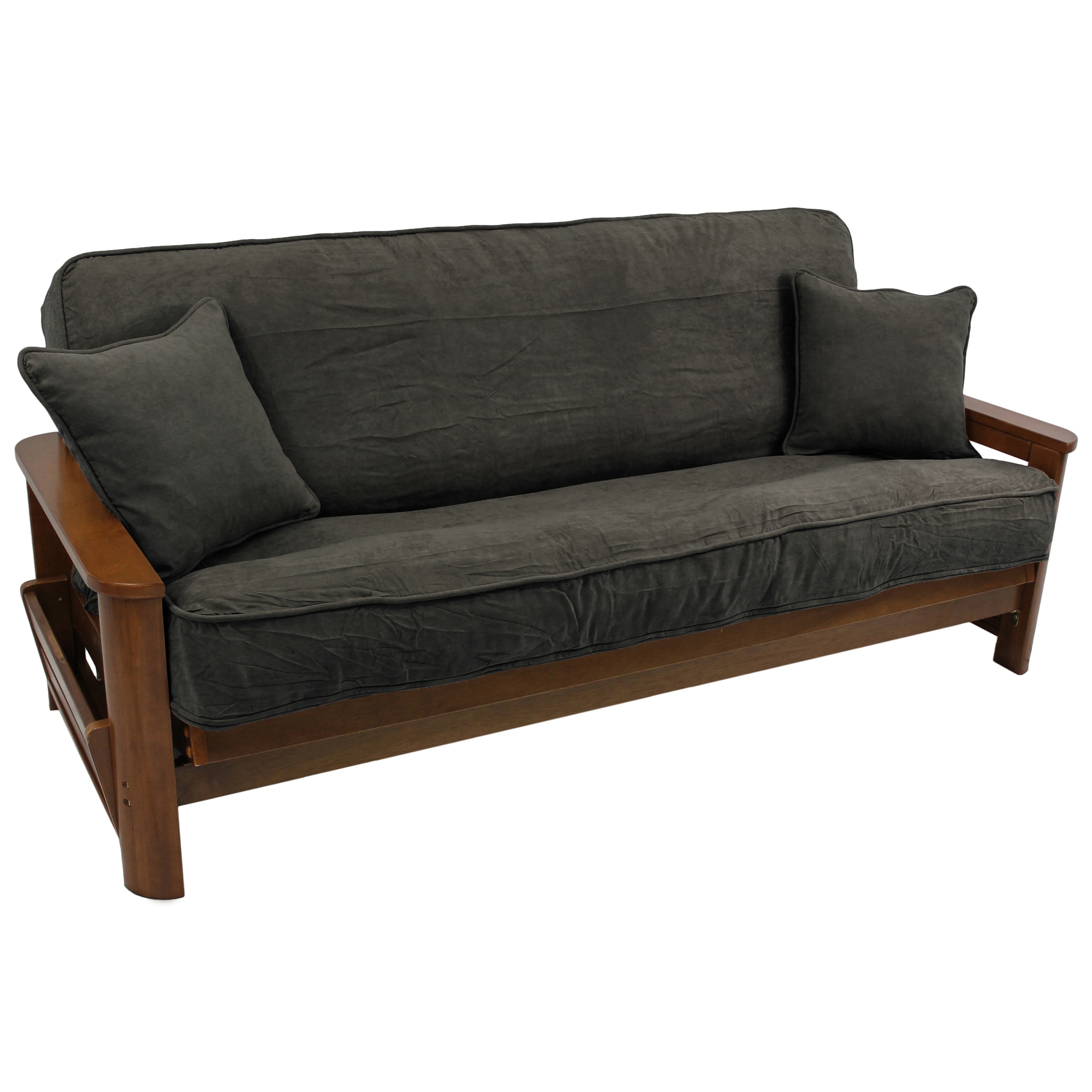 Microsuede futon deals