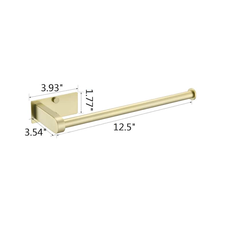 2-Piece Under Cabinet Wall-Mount Paper Towel Holder