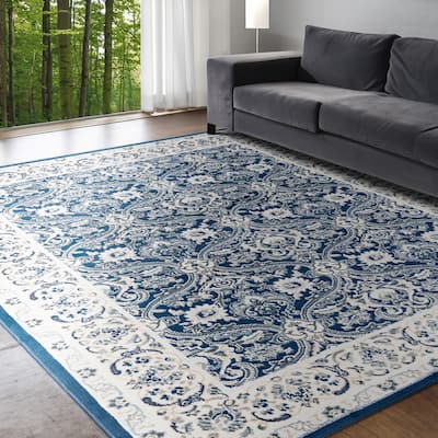 Carrington Traditional Border Indoor Area Rug