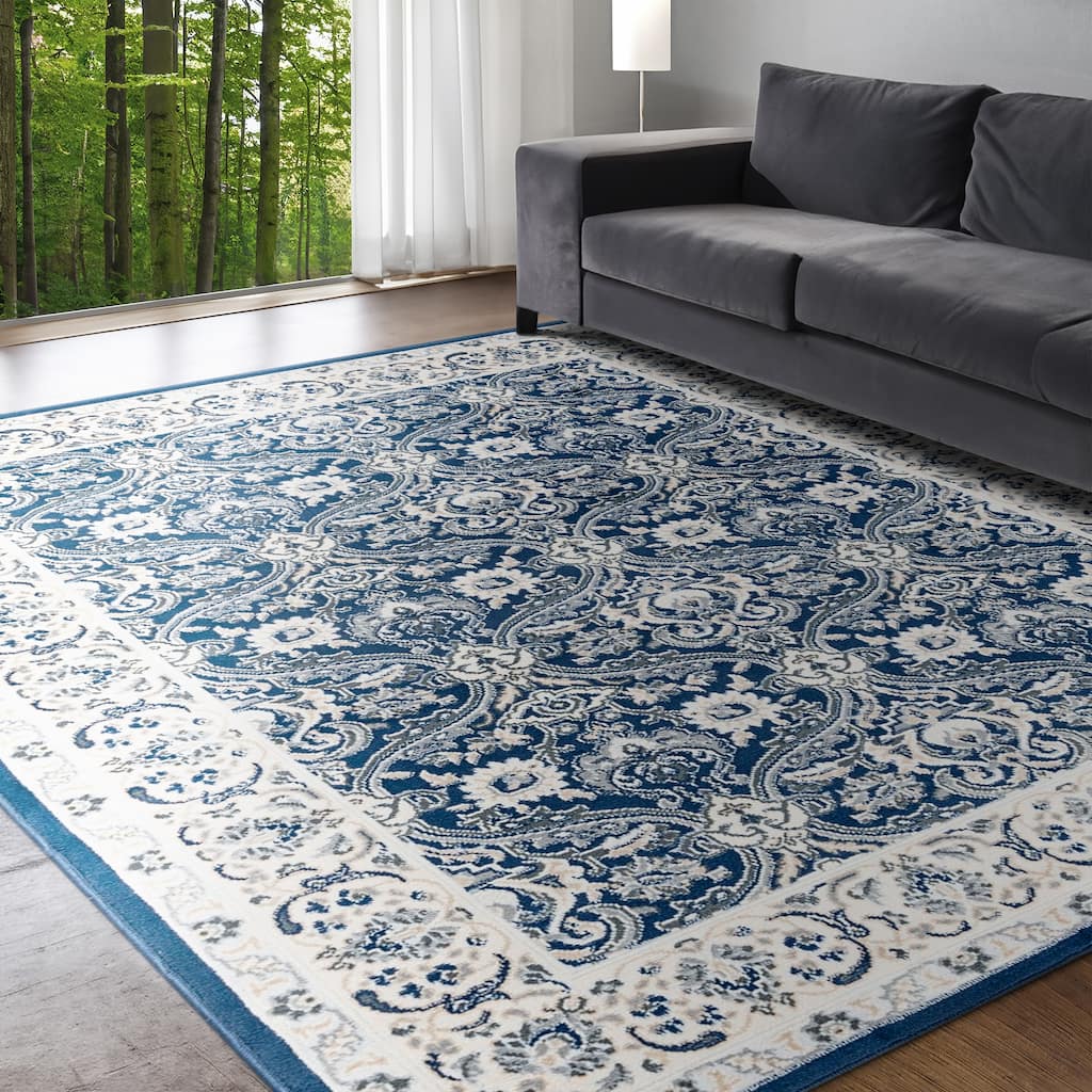 Carrington Traditional Border Indoor Area Rug
