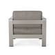 preview thumbnail 13 of 43, Cape Coral Outdoor Club Chairs with Optional Sunbrella Cushions (Set of 2) by Christopher Knight Home