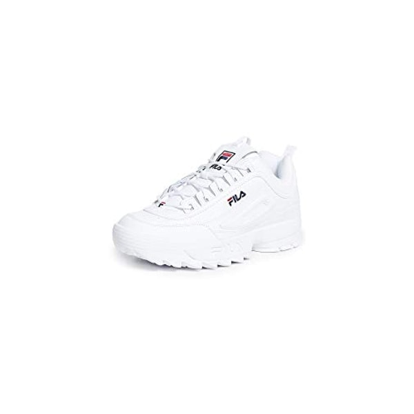 fila mens white trainers