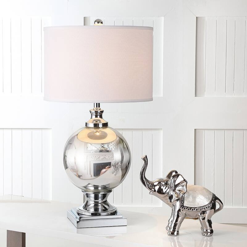 SAFAVIEH Lighting 29-inch Glass Sphere Table Lamp - 15"W x 15"D x 28"H