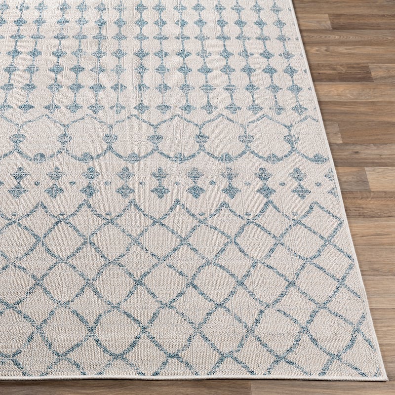 Grady Indoor / Outdoor Boho Geometric Area Rug