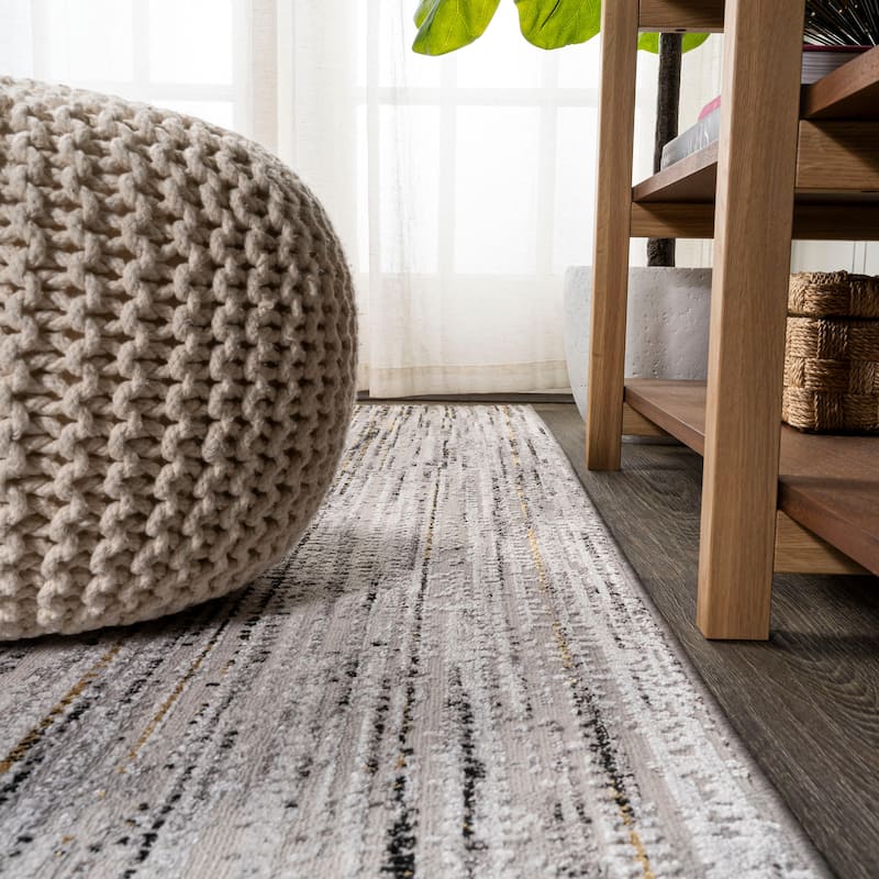 JONATHAN Y Slant Modern Strie' Area Rug
