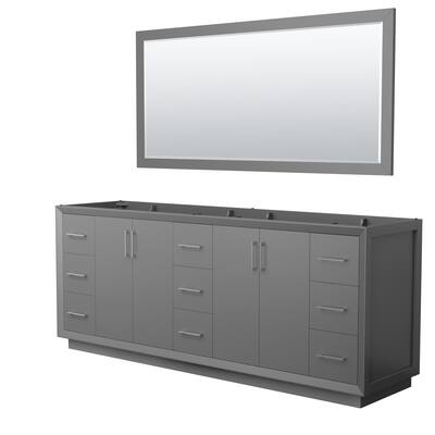 Wyndham Collection WCF414184D-CXSXX-M70 Strada 83" Double Free
