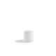 preview thumbnail 12 of 15, Kassatex Rattan Bathroom Accessory Collection White Jar