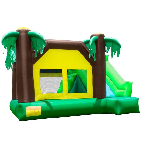 jungle themed bouncer