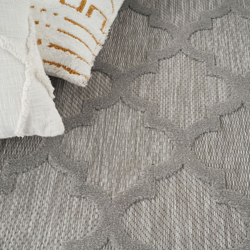 Nourison Easy Care Indoor/Outdoor Moroccan Trellis Area Rug