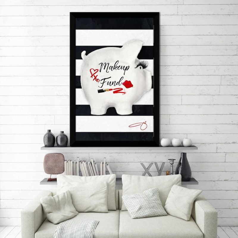 "Make Up Fund" by Jodi Print on Acrylic