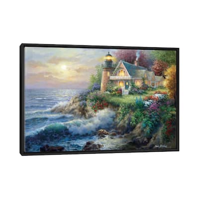 iCanvas "Guardian Of The Sea" by Nicky Boehme Framed Canvas Print