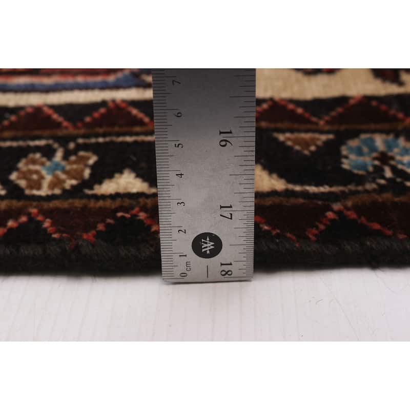 ECARPETGALLERY Hand-knotted Andelz Red Wool Rug - 3'9 x 9'10