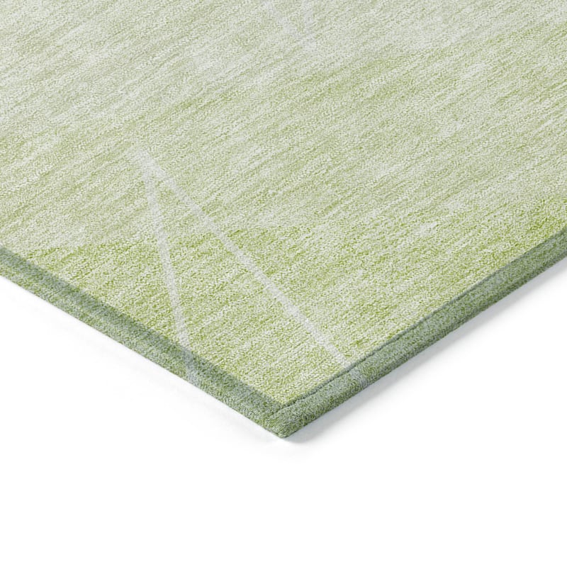 Machine Washable Indoor/ Outdoor Chantille Modern Prism Rug
