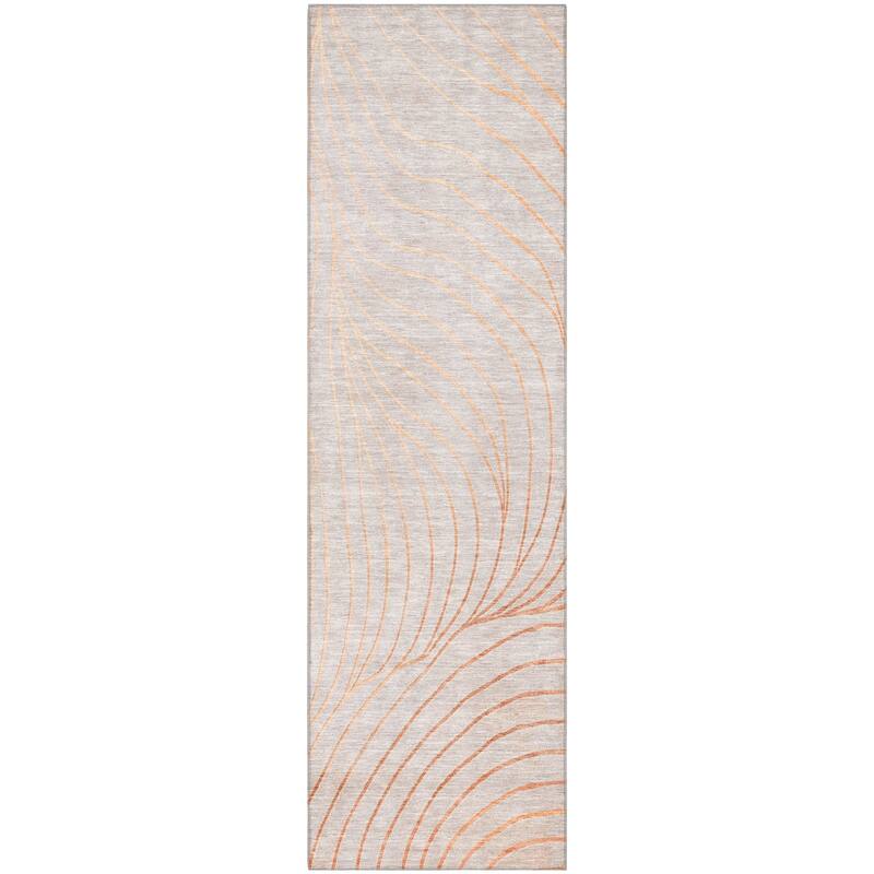 Premium Washable Super Soft Modern Wave Mayfield Rug