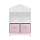 preview thumbnail 13 of 18, Kids Dollhouse Bookcase with Storage
