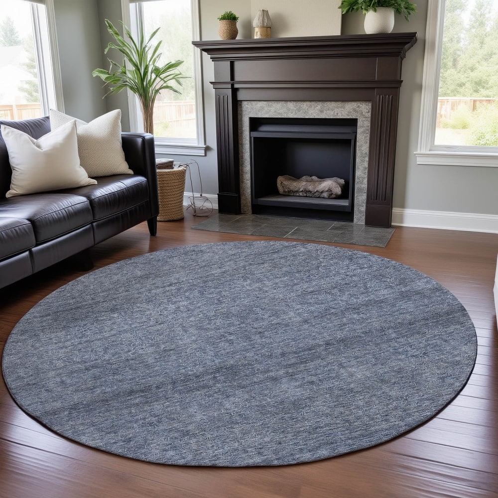 Premium Washable Super Soft Solid Ombre Mayfield Rug