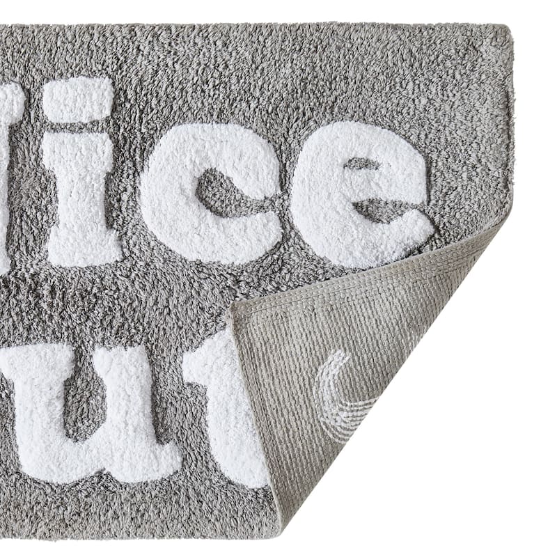 Jessica Simpson "Nice Butt" Cotton Bath Rug, 20"x32"