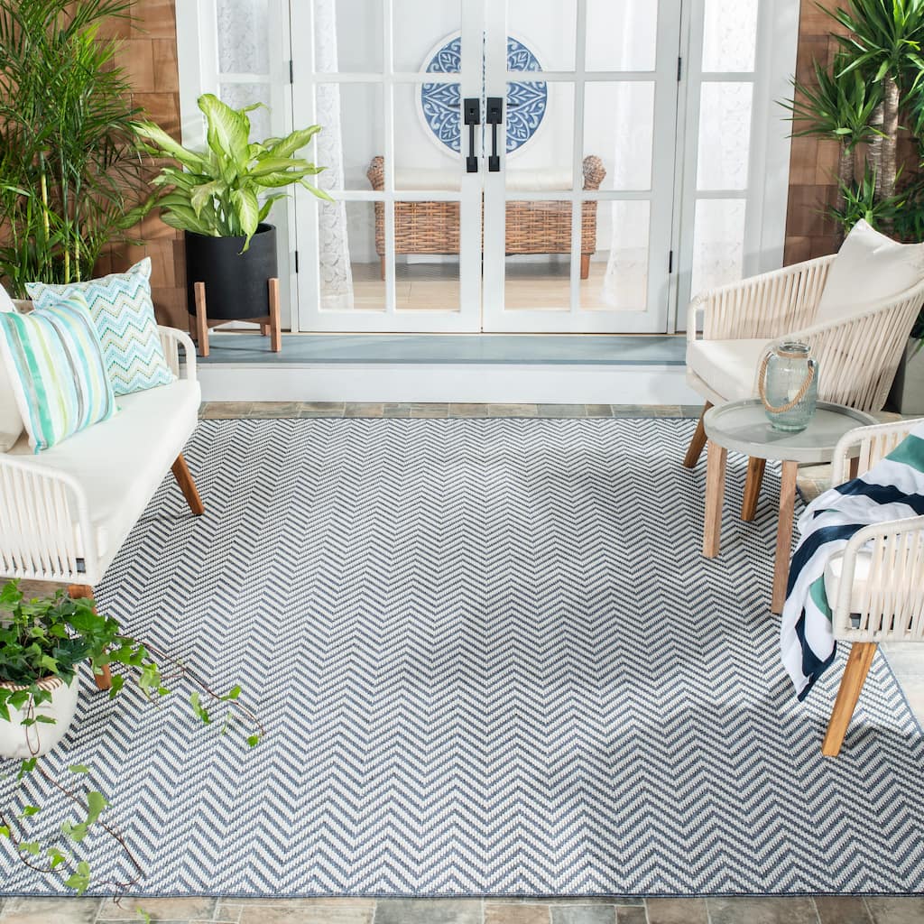 SAFAVIEH Bermuda Washable Tzipi Indoor/ Outdoor Waterproof Rug