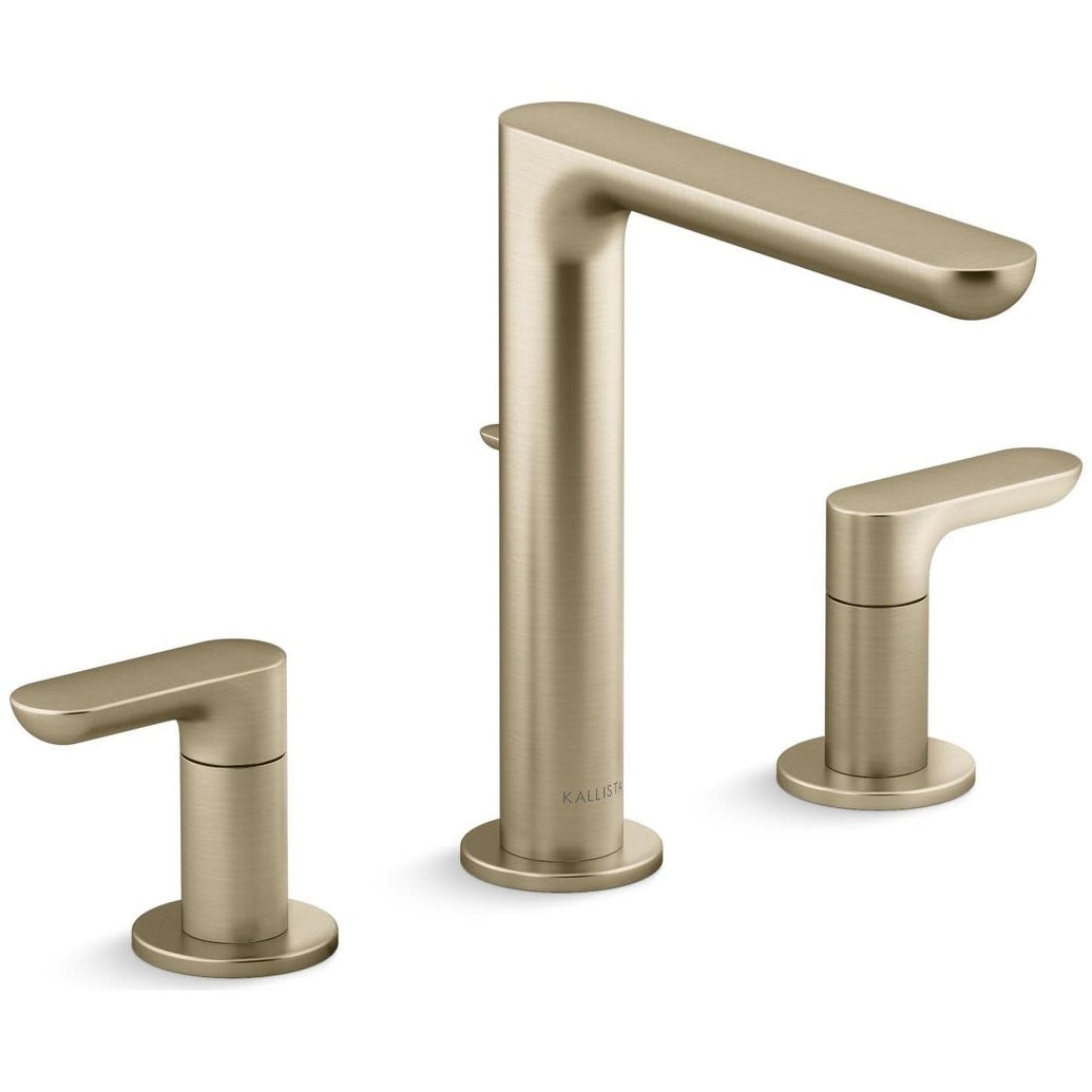 Kallista P34120-LV 002 Widespread Tall Spout Bathroom Faucet