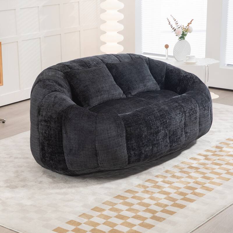 59.06'' Lazy Sofa Durable Comfort Lounger High Back