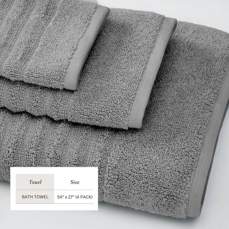 Linery & Co. Combed Cotton Bath Towel Set