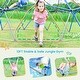 preview thumbnail 22 of 28, 12 ft Kids Climbing Dome Durable Jungle Gym Play Center with Monkey Bars for Outdoor Fun - 144” L x 144” W x 72” H