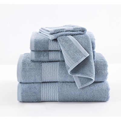 Brooklyn Loom Cotton TENCEL 6 Piece Towel Set - Towel Set