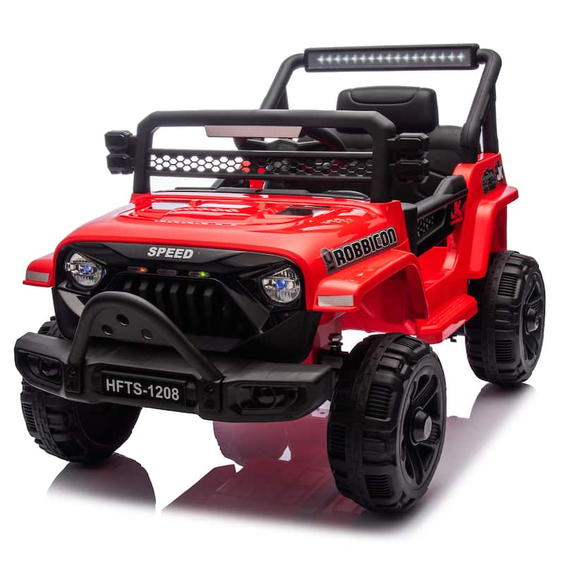 Red Kids Electric Car Ride on Car Electric Vehicle Off-Road Toy Car