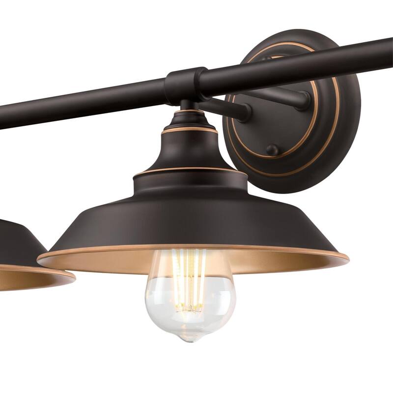 Westinghouse Iron Hill Three-Light Indoor Wall Fixture