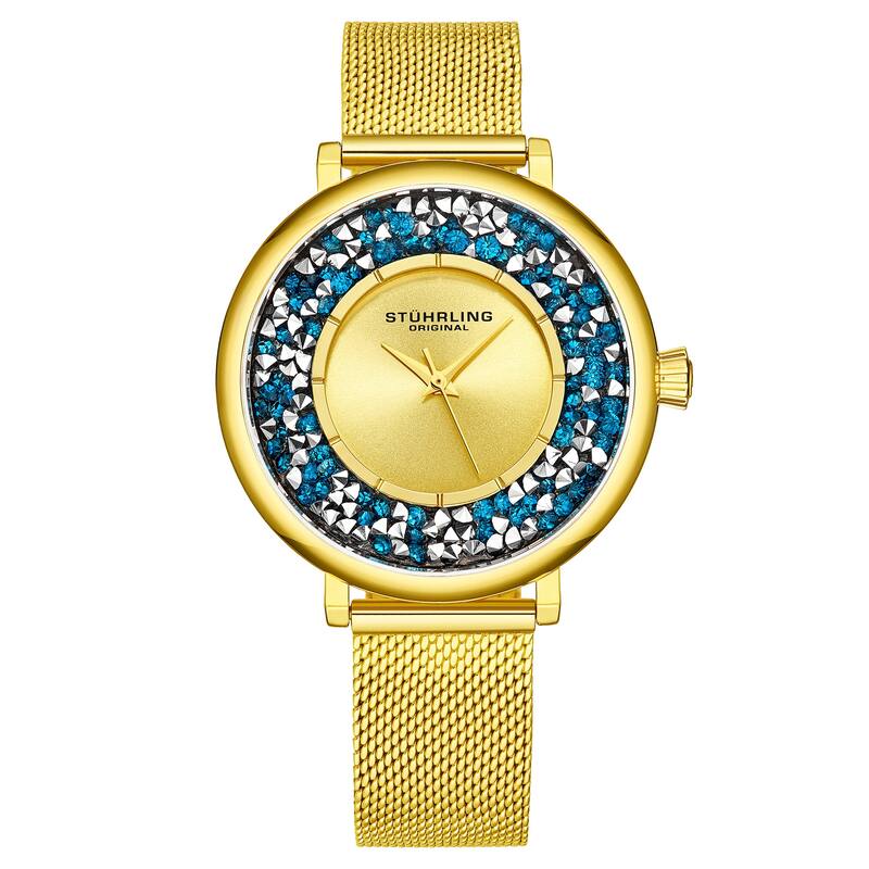 Stuhrling Original Glimmer 793A Quartz 38mm Classic - Gold