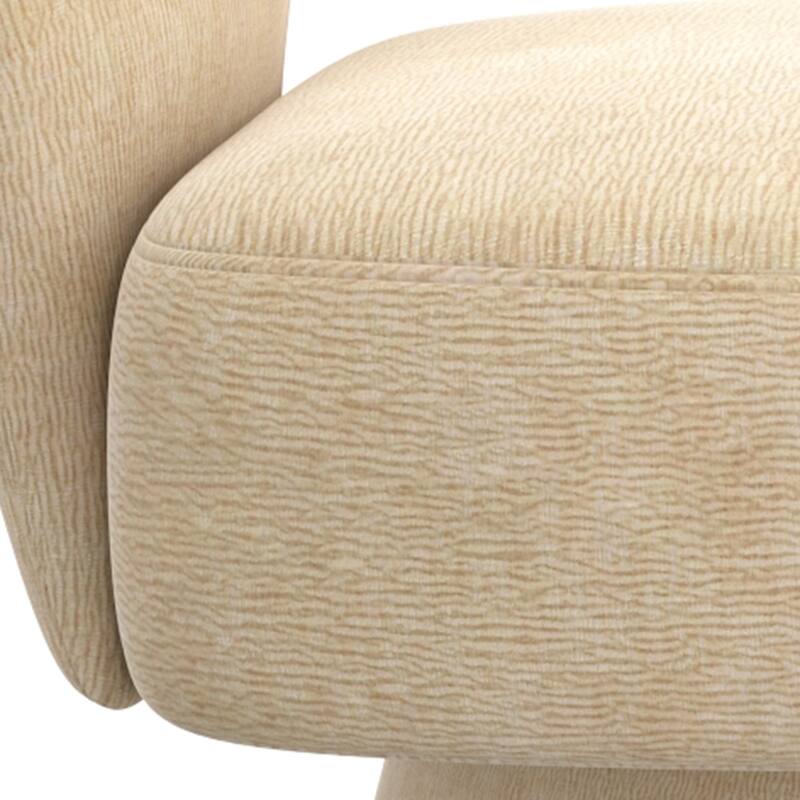 Modern Fabric Swivel Accent Chair